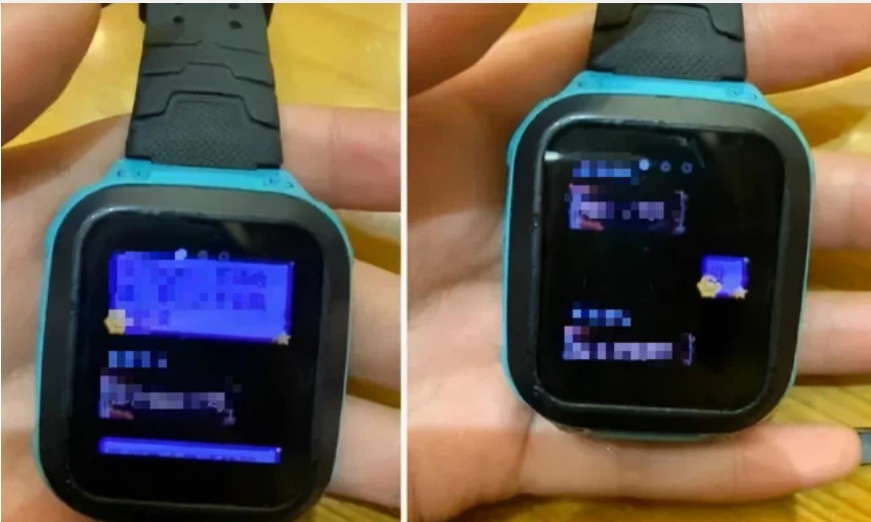 Con đi học về chỉ chăm chăm nhìn vào đồng hồ định vị rồi cười tủm tỉm, mẹ lén xem thì phát hiện sự thật động trời-1