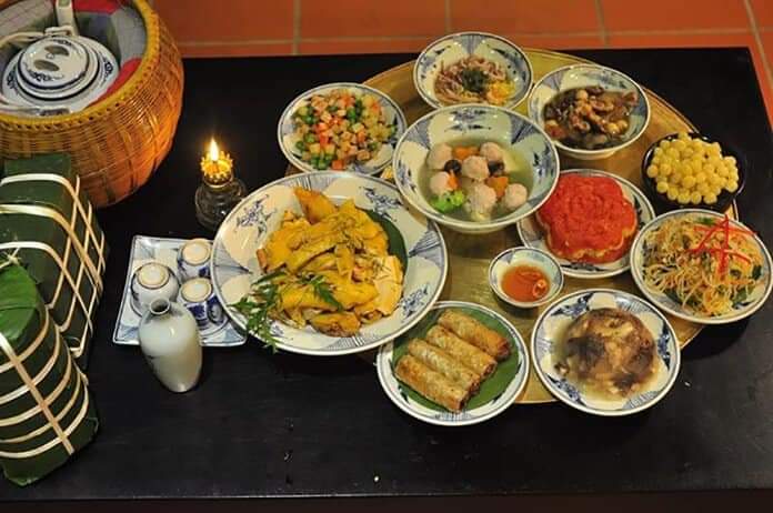 Dịch vụ đặt mâm cỗ cúng ngày Rằm tháng Giêng nở rộ mùa dịch, nhà bếp phục vụ 50 mâm/ngày-4