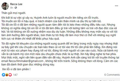 Bị tố đặt nhẫn kim cương cầu hôn rồi đòi trả lại, Huỳnh Anh chính thức lên tiếng-1