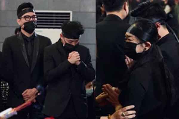 Xót xa hình ảnh cháu đích tôn không rời di ảnh, tiễn đưa ông nội Hoàng Dũng về nơi đất mẹ-6