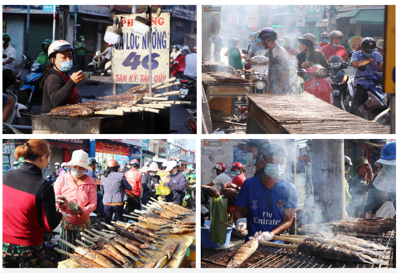 Phố cá lóc nướng đông nghẹt ngày vía Thần tài, nhiều gia đình hốt bạc khi bán sạch 2.000 con trong một buổi sáng-15