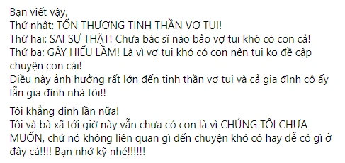 Trấn Thành bức xúc nói rõ lý do chưa sinh con khi bị đưa tin sai lệch-2