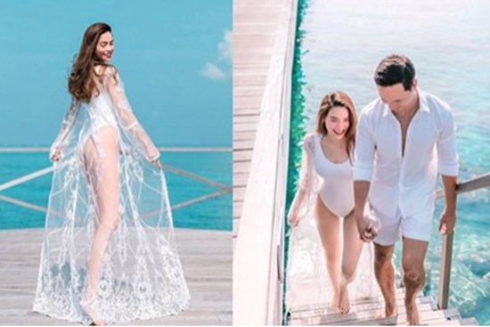 Sau sinh con, Hồ Ngọc Hà chăm diện áo tắm nhưng tuyệt nhiên chỉ mặc kiểu này, vì sao?