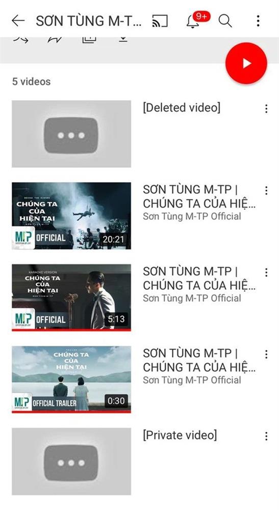 Ngay sau khi Hải Tú khóa Facebook, đến lượt MV Chúng Ta Của Hiện Tại của Sơn Tùng M-TP bay màu?-4