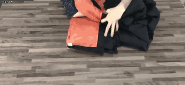 Thời tiết ấm dần lên đã đến lúc thu dọn quần áo, thực hiện theo cách này quần áo mùa đông được sắp xếp gọn gàng ngay!-3