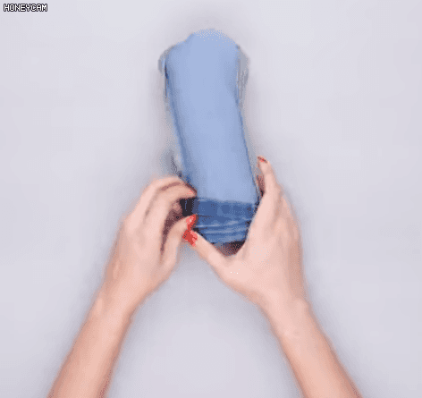 Thời tiết ấm dần lên đã đến lúc thu dọn quần áo, thực hiện theo cách này quần áo mùa đông được sắp xếp gọn gàng ngay!-18