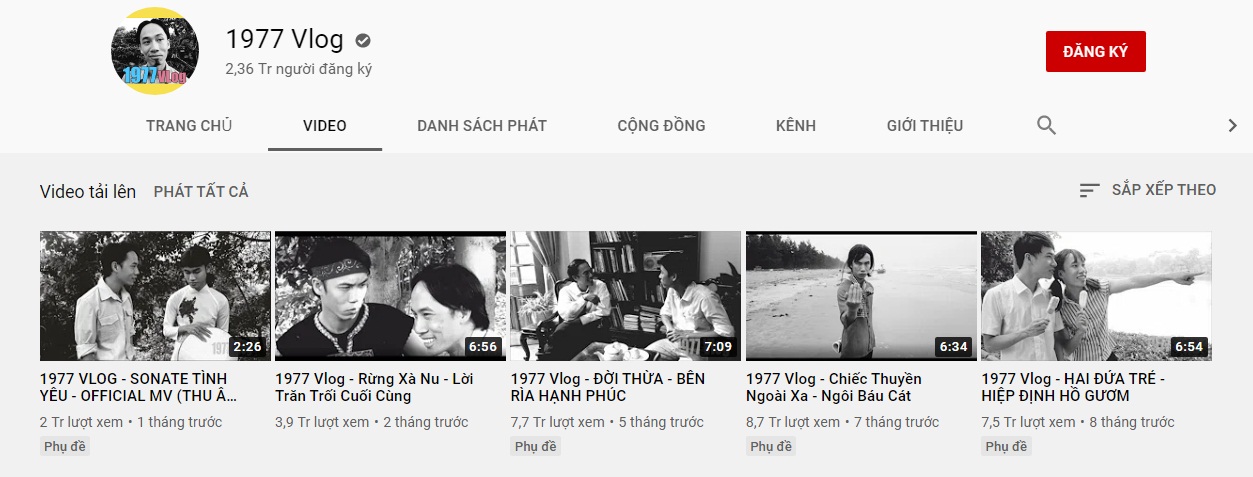 Bàn chuyện thu nhập của giới YouTuber, anh em 1977 Vlog thẳng thắn: Người ta mỗi tháng có vài trăm triệu, còn chúng tôi bỏ vốn vài ba trăm nghìn thì thử tính xem bài toán có cân!?-1