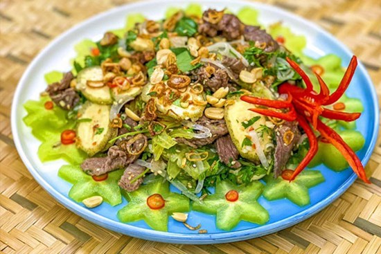 Cách làm gỏi bò bóp thấu chua ngọt tuyệt ngon