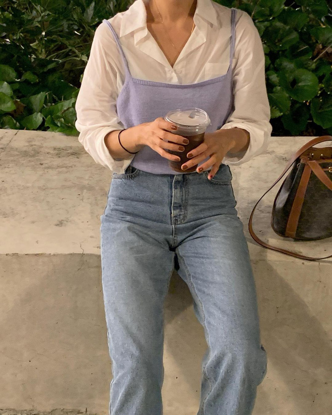 Trời xuân ấm áp, diện sơ mi theo 5 công thức ruột” của gái Hàn là đảm bảo vừa xinh, vừa sang hết ý-13