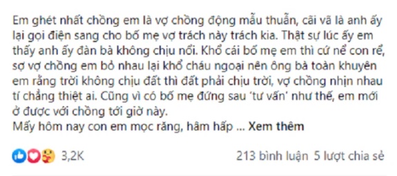 Chồng tuyên bố trả về nơi sản xuất vì ăn xong không dọn mâm nhưng màn phản kháng của vợ sau đó lại khiến anh điêu đứng”-1