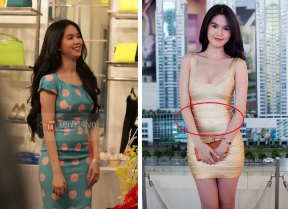 Đầm bó sáng màu - thủ phạm làm lộ bụng mỡ của Phạm Băng Băng, Ngọc Trinh và loạt sao nữ!-4