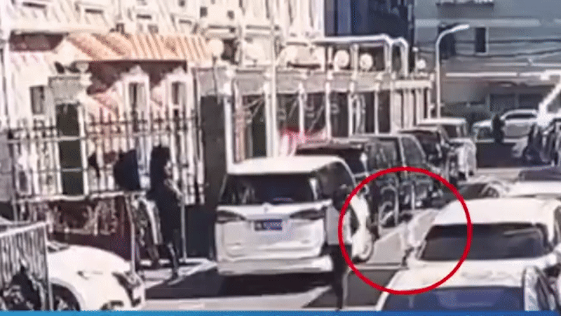 Con gái đang chơi trước nhà thì bị ô tô cán tử vong, mẹ chứng kiến toàn bộ sự việc chỉ có thể ôm con gào khóc-1