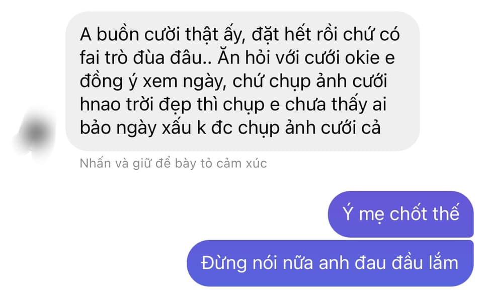 Dời lịch chụp ảnh cưới vì… ngày xấu, chú rể tương lai bị cô dâu thẳng tay hủy hôn, dân mạng ủng hộ-3