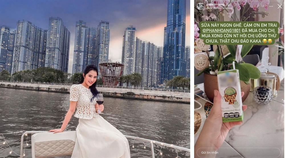 Về làm dâu chưa được bao lâu, Primmy Trương đã được cậu em chồng nhà đại gia Phan Thành chăm sóc tận tình bằng một món đồ cực nhỏ-1