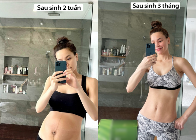 Hồ Ngọc Hà lần đầu tiên công khai vòng bụng chảy xệ sau 2 tuần sinh nở, nhìn đến ảnh hiện tại thì ai cũng trầm trồ-1
