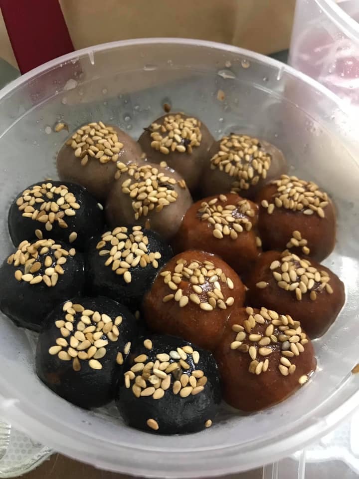 Bánh trôi gạo lứt, hàng chay giá chát ngày Rằm ăn kiêng-1