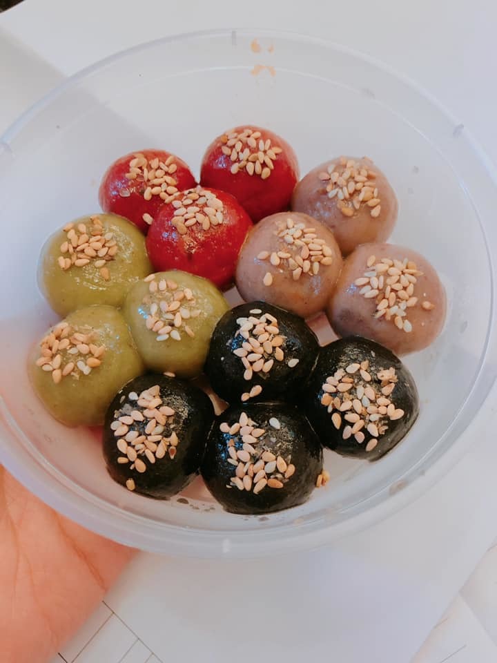 Bánh trôi gạo lứt, hàng chay giá chát ngày Rằm ăn kiêng-2