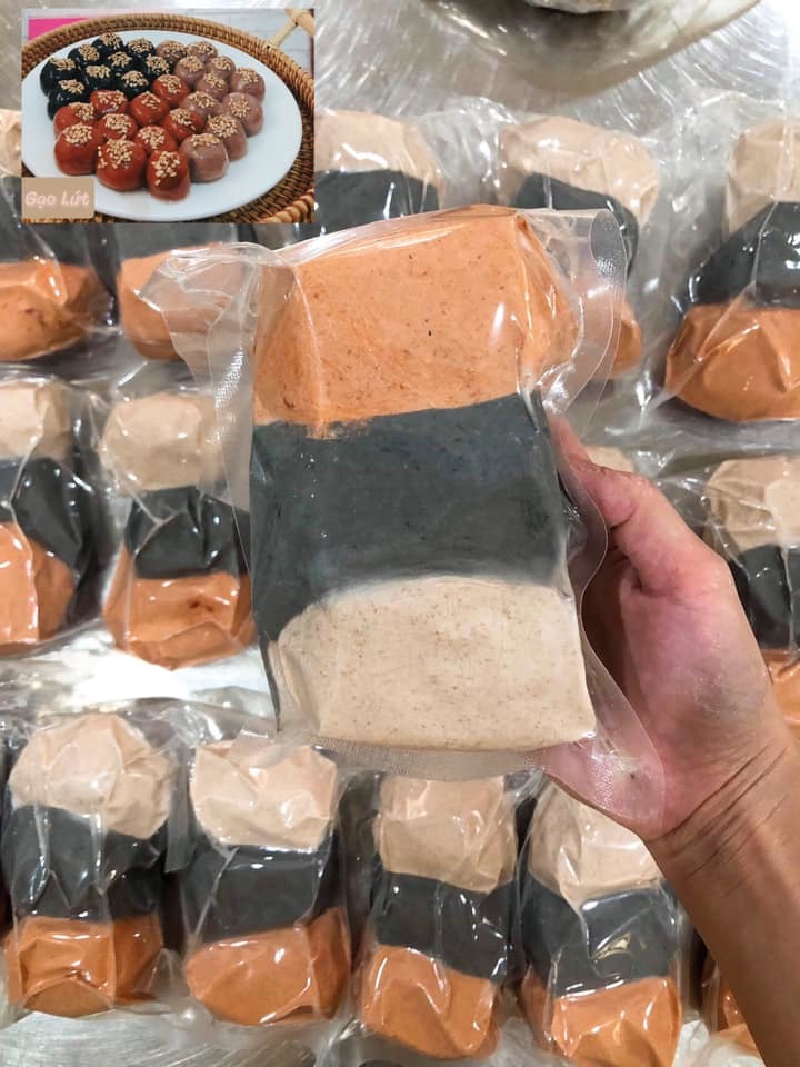 Bánh trôi gạo lứt, hàng chay giá chát ngày Rằm ăn kiêng-3