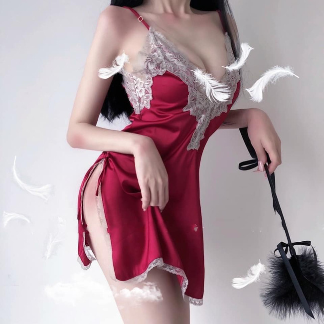 Mua váy ngủ gợi cảm, cô gái không ngờ shop lại chuyển nhầm size tạp dề”, hình ảnh sau khi mặc không khác gì pha tấu hài chuyên nghiệp-6