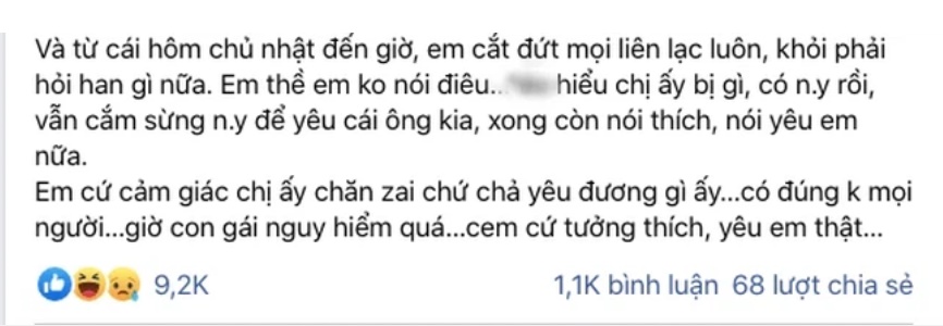 Được bạn gái hẹn đến nhà chơi, thanh niên chưa ngồi ấm chỗ thì đã bị đuổi ra ban công trốn vì người đàn ông khác xuất hiện, sự việc tiếp theo khiến tất cả há hốc miệng”-1