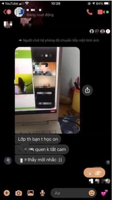 Đang trong buổi học online nhưng quên tắt camera, nữ sinh lộ cảnh nóng trước sự ngỡ ngàng của thầy giáo và bạn cùng lớp-2