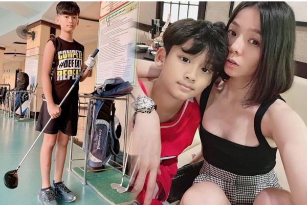 Lệ Quyên và Lâm Bảo Châu đi dã ngoại với con trai, chồng cũ cũng rủ tình tin đồn kém 27 tuổi lên Đà Lạt hẹn hò-5