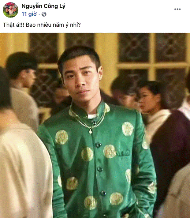 NSND Công Lý gây bão MXH với ảnh soái ca thời trẻ: Tưởng đâu tài tử Hồng Kông, bà xã tới tấp khen ngon giai-1