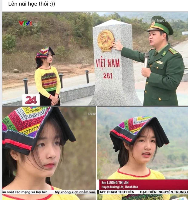 Gái xinh vùng cao xuất hiện trong bản tin thời sự khiến netizen phục êkip chương trình: Chọn khéo thật!-1