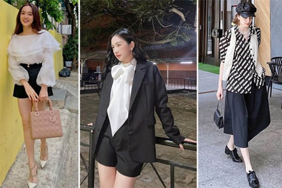 Học sao Việt diện đồ đen trắng vừa đơn giản lại trendy
