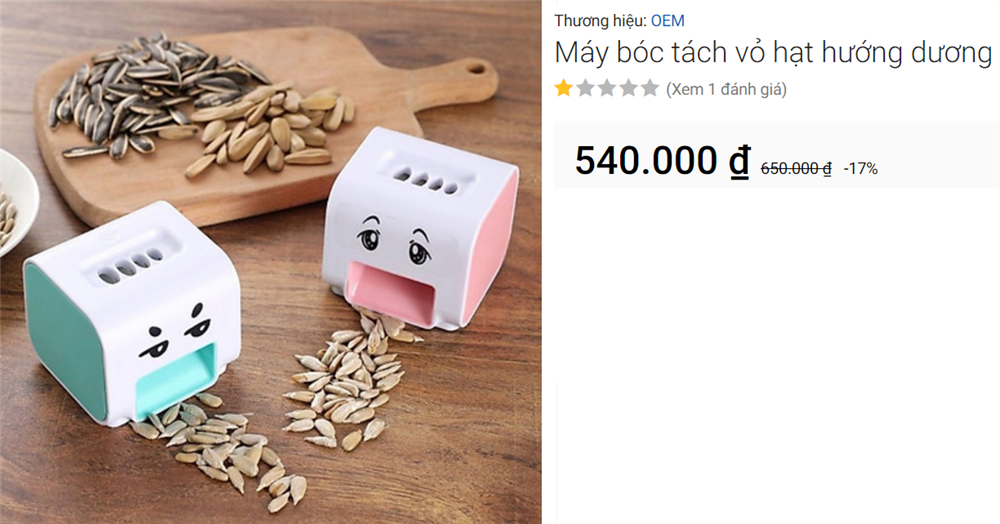 Hàng nghìn người mất tiền mua máy bóc hạt hướng dương tự động cho nhàn thân: Cái kết đắng ngắt-1