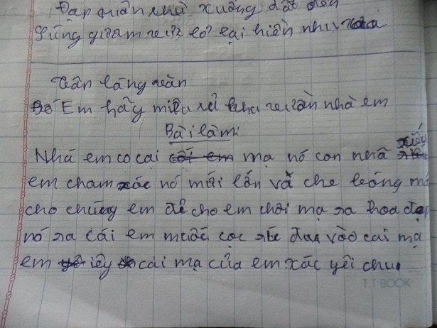 Mẹ than buồn nẫu ruột vì cả học kỳ mà con vẫn viết chữ quá xấu, ai ngờ nhận loạt hình ảnh đồng cảm, ảnh cuối đúng thật dễ sang chấn tâm lý-6