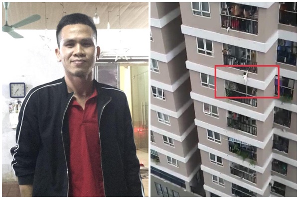 Khoảnh khắc thần kỳ người hùng băng qua tường rào cứu sống bé gái rơi từ tầng 12 xuống-2