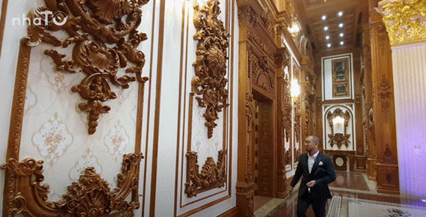 Lạc lối trong cung điện của đại gia Thành Thắng Group: Cao bằng toà nhà 18 tầng, diện tích sàn 15.000m2, 20 phòng ngủ, dát vàng khắp nơi-7