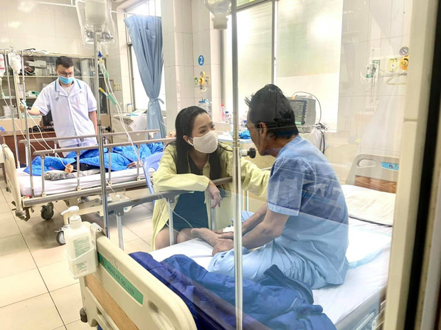 NS Trịnh Kim Chi công bố đã kêu gọi được hơn 270 triệu giúp đỡ NS Thương Tín, con gái vừa đến thăm bố ở bệnh viện-3