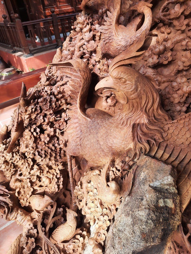 Choáng ngợp với bình hồ lô bằng gỗ, nặng 6 tấn độc nhất Việt Nam-8
