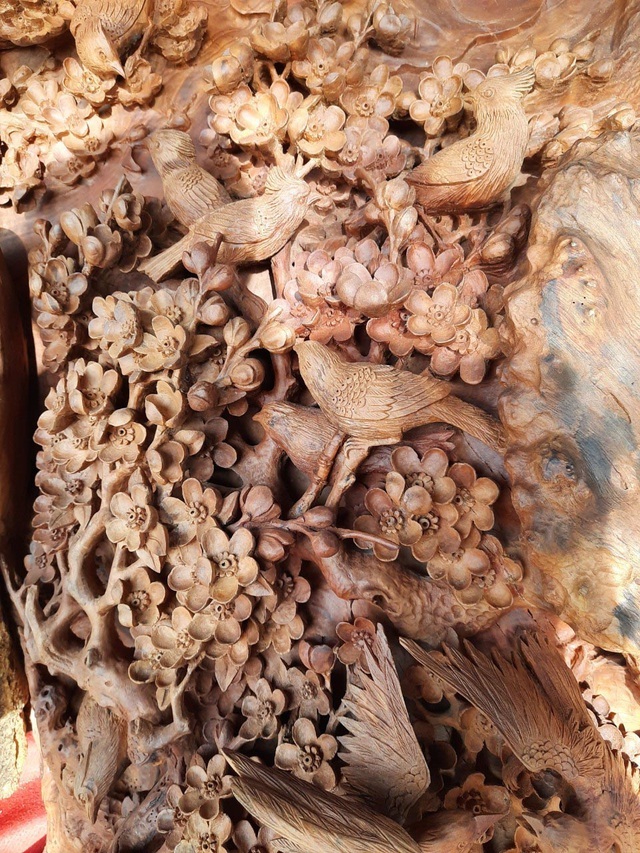 Choáng ngợp với bình hồ lô bằng gỗ, nặng 6 tấn độc nhất Việt Nam-10