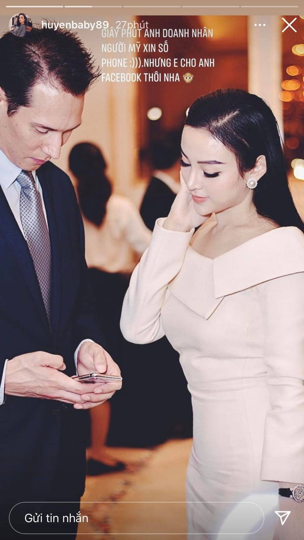 Huyền Baby khoe được doanh nhân người Mỹ xin số và khen sexy, dân tình hóng phản ứng của chồng đại gia-1