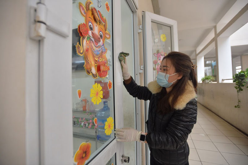 Trường Tiểu học Xuân Phương phun khử khuẩn, tổng vệ sinh toàn bộ khuôn viên trường sẵn sàng đón học sinh quay trở lại-8