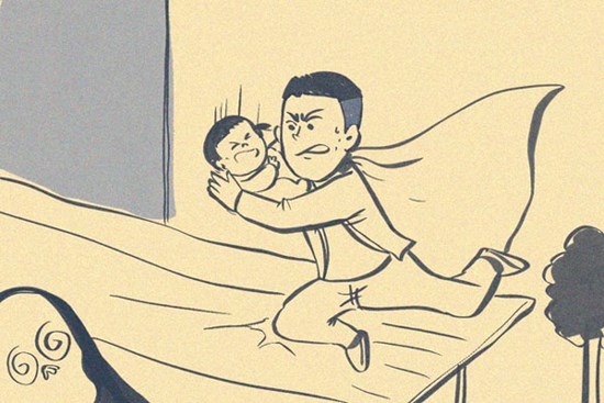 Phân tích vụ bé gái ngã từ tầng 12: Người hùng Nguyễn Ngọc Mạnh phải đỡ một lực gần nửa tấn?