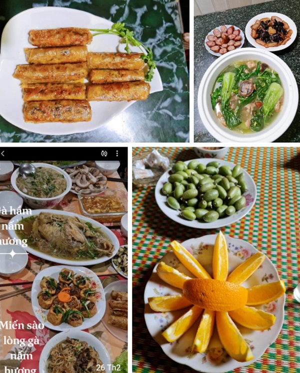 Cô dâu Cao Bằng 64 tuổi liên tục khoe trổ tài nấu ăn cho chồng trẻ, từ mâm cỗ cầu kỳ đến bát bún măng đều bày biện như nhà hàng-8