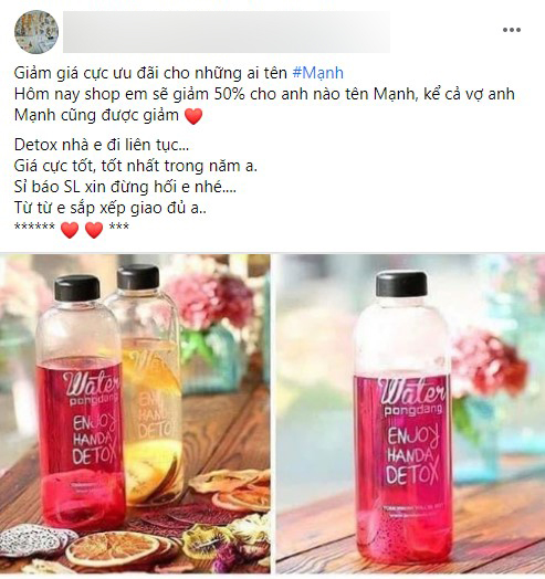 Sau vụ việc siêu nhân đời thực, các shop đồng loạt giảm giá cho người tên Mạnh, chị em có chồng trùng tên cũng được ưu đãi giá hời đến 50%-3