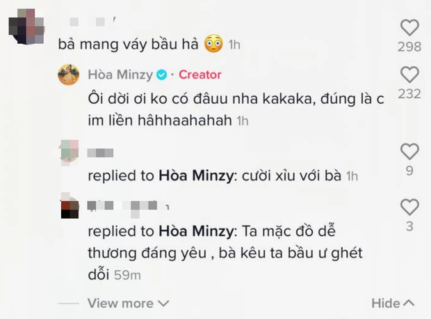 Netizen đặt nghi vấn mang thai lần 2, Hoà Minzy có phản ứng lầy lội gợi nhớ chuyện bí mật sinh con năm xưa-3