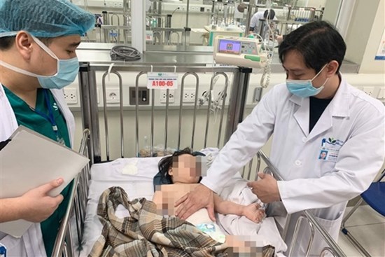 Kết quả chụp CT sọ não bé gái 2 tuổi rơi từ tầng 13