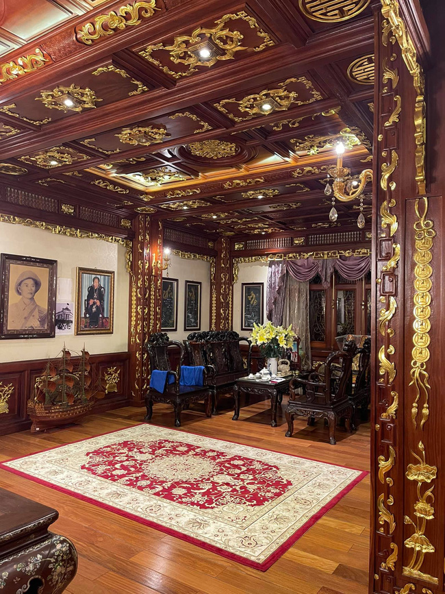 Từng vay nợ, ở lán tạm bợ, đại gia sắt vụn giờ sống trong biệt thự 300 tỷ giữa Hà Nội, nội thất nhìn mà choáng váng-12