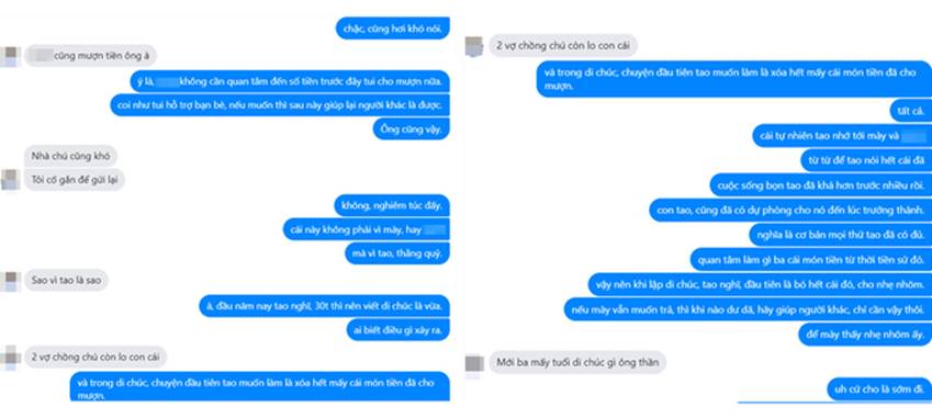 Chàng trai 32 tuổi lập di chúc xóa nợ 100 triệu đồng cho bạn bè, còn nhắn tin thông báo cho từng người-2