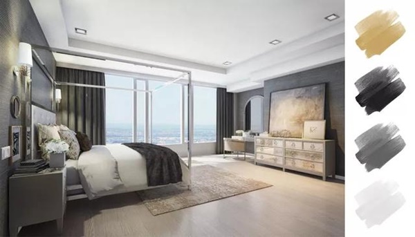 8 cách phối màu phòng ngủ đẹp kinh điển mà không bao giờ bị lỗi thời-2