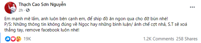 S.T Sơn Thạch có phản ứng cực gắt trước nghi vấn clip nóng của Ninh Dương Lan Ngọc-2