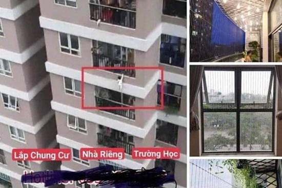 Phẫn nộ: Hình ảnh bé gái rơi từ tầng 12 chung cư ở Hà Nội bị đem ra làm quảng cáo bán hàng