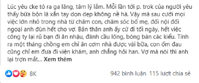 Chồng lén mừng cưới em gái cả cây vàng khi bị phát hiện lại lớn tiếng việc nhà tôi, nhưng phản ứng của vợ ngay sau đó mới thật sự khiến anh đứng hình-1
