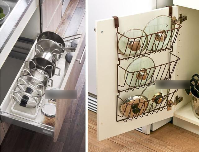 Trong nhà bếp, xoong nồi là thứ khó cất giữ nhất, nhưng nếu nắm bắt được hai điểm này, chúng sẽ được sắp xếp gọn gàng đến bất ngờ-11